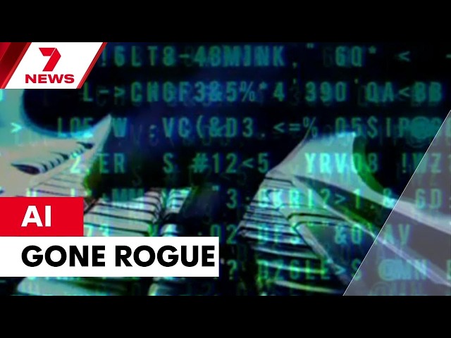 Open AI's worrying admission about rogue AI agents. | 7NEWS