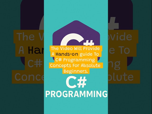 C# Tutorial for Beginners
