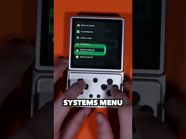 Coccon on the Anbernic RG Rotate #retrohandheld