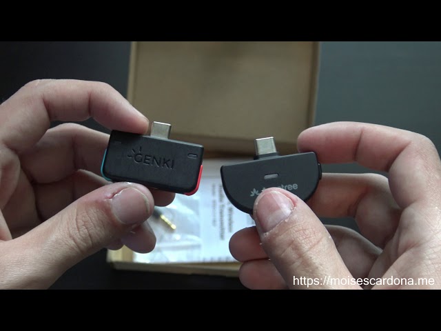 Unboxing the Avantree C51 USB C Type C Wireless Audio Transmitter for Nintendo Switch