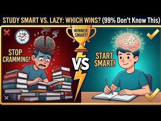 Lazy vs. Smart Study Habits: Which One Actually Wins?