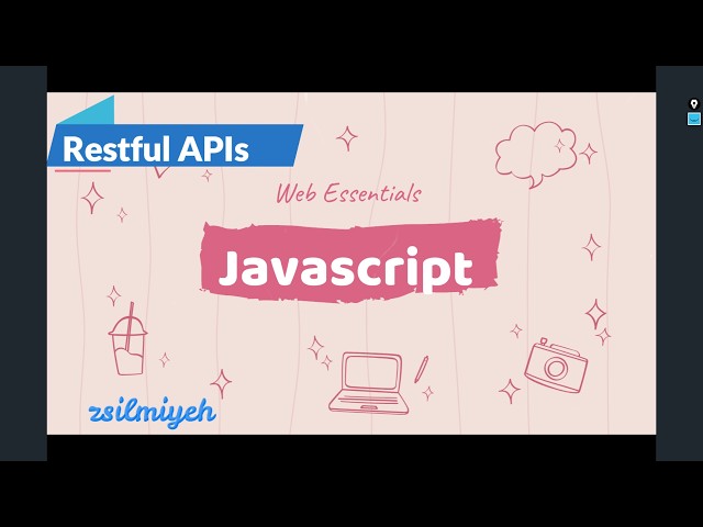 JavaScript: Restful API : Part1: Introduction