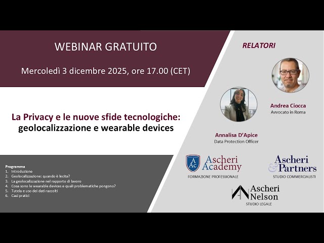 Privacy and New Technological Challenges: Geolocation and Wearable Devices