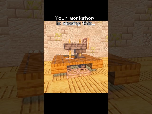 This Is What a Sewing Machine Looks Like in Minecraft