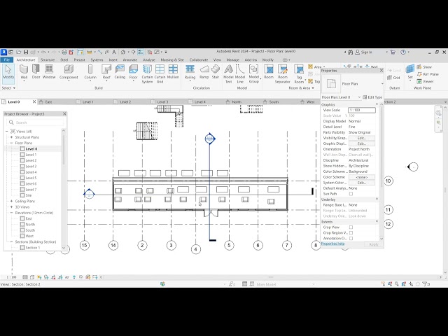 Sections in Revit || Archilab