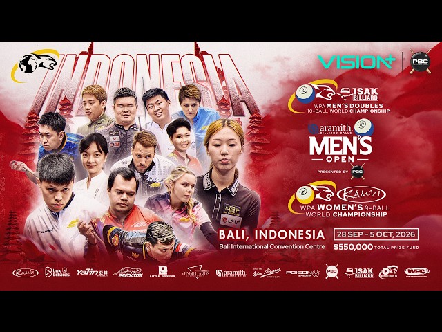 T1 ▸ PRO BILLIARD SERIES BALI 2026 ▸ DAY 8