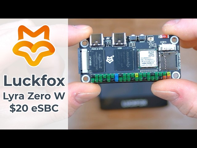 Testing out the Luckfox Lyra Zero W - An amazing sub-$20 board