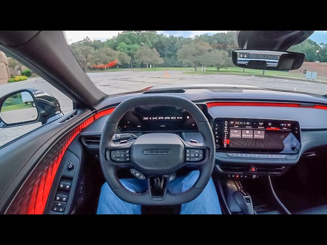 2026 Dodge Charger Scat Pack Sixpack - POV Night Drive (Binaural Audio)