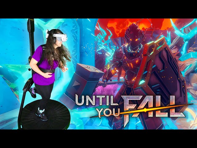 Until You Fall VR Review... On a Treadmill?! (Next Level Gaming)