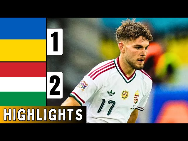 Ukraine vs Hungary 1-2 Highlights | UEFA Nations League | Milán László Tóth Goal | Márk Csinger Goal