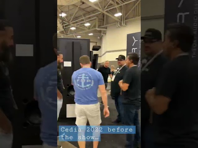 @cediaexpo 2022 before the show walkthrough.