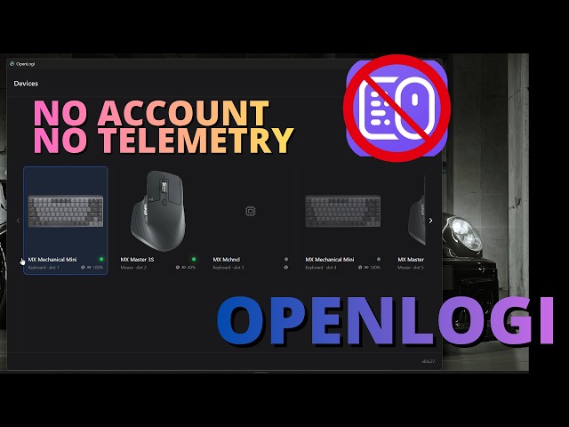 Get Rid of Logitech Options+ | OpenLogi | FOSS