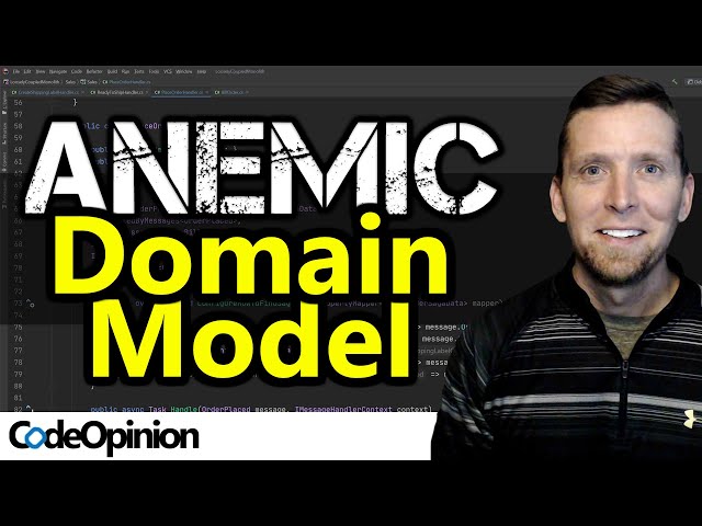 Is an ANEMIC Domain Model really that BAD?