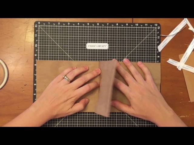 Paper Bag Mini Album Tutorial