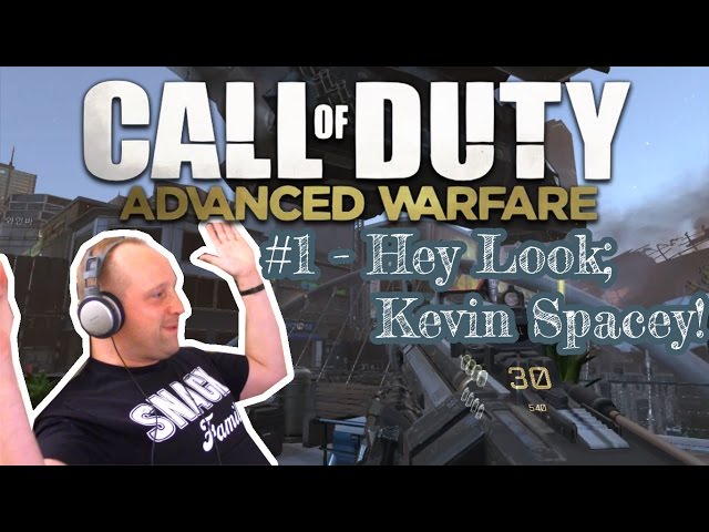 Let's Play Call Of Duty Advanced Warfare 01 - Kevin! Kevin Spacey!