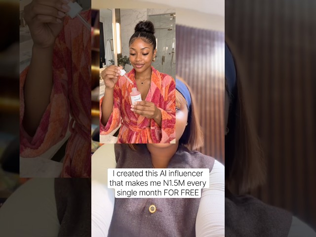 Learn how you can make N1.5M per month with your AI Influencer