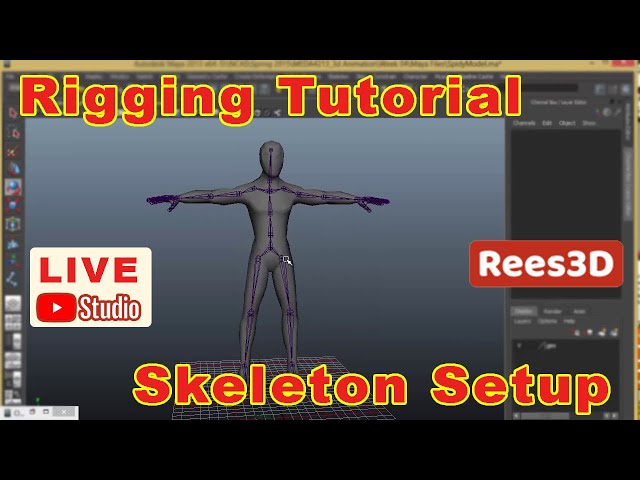 Maya Rigging Tutorial | Rees3D.com