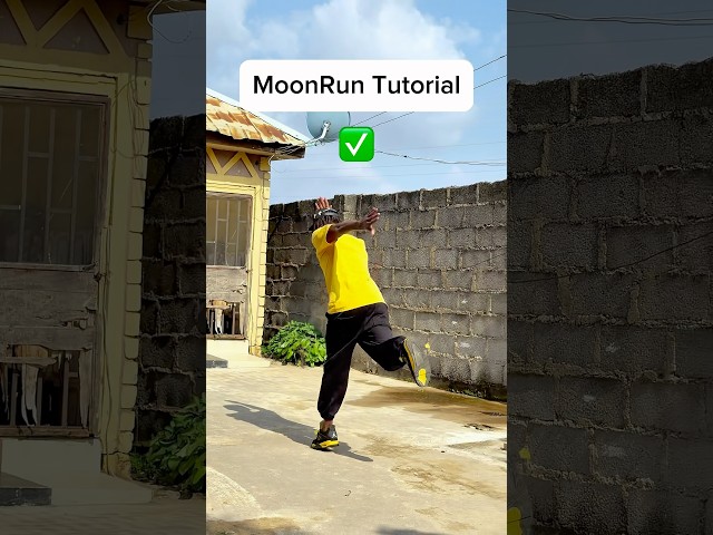 MoonRun Tutorial ✅🔥 #tutorial #moonwalk #shortsfyp #shorts