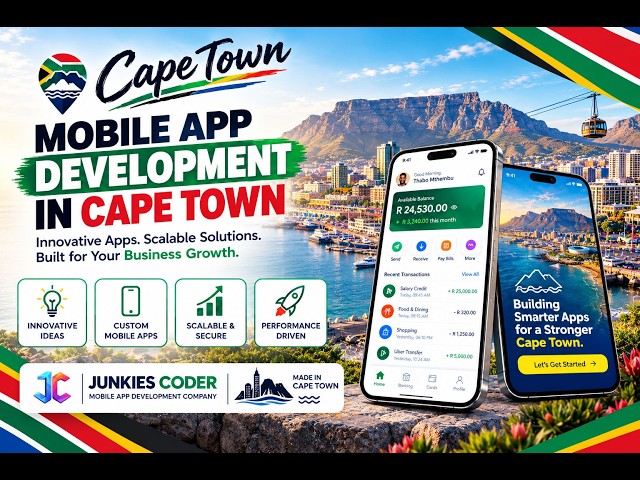 Cape Town Mobile App Development Company Experts | High-Performance Digital Solutions