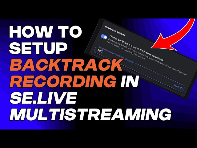 HOW TO SET UP BACKTRACK FOR YOUR VERTICAL CANVAS