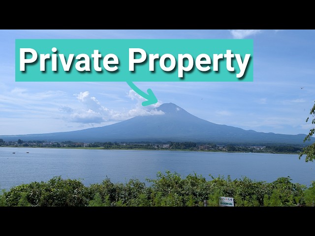 Why Japan's Most Important Mountain is Private Property