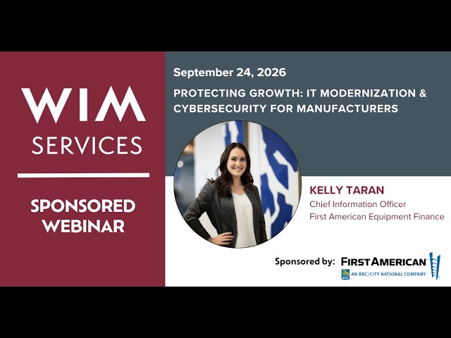 Protecting Growth: IT Modernization & Cybersecurity for Manufacturers