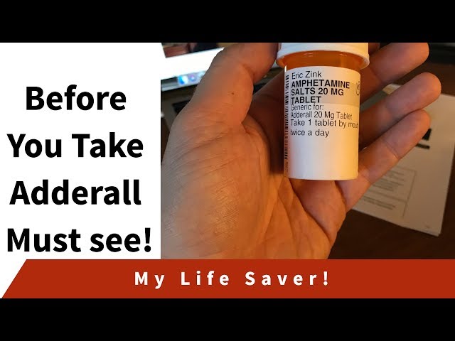 Before You Take Adderall Must See! ADHD Does It Help?