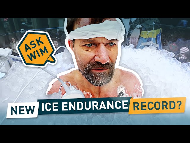 Iceman Guinness World Record broken. What does Wim Hof think? | #AskWim