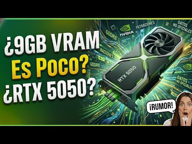An RTX 5050 with 9GB of VRAM? Is that enough for gaming today? 🤔