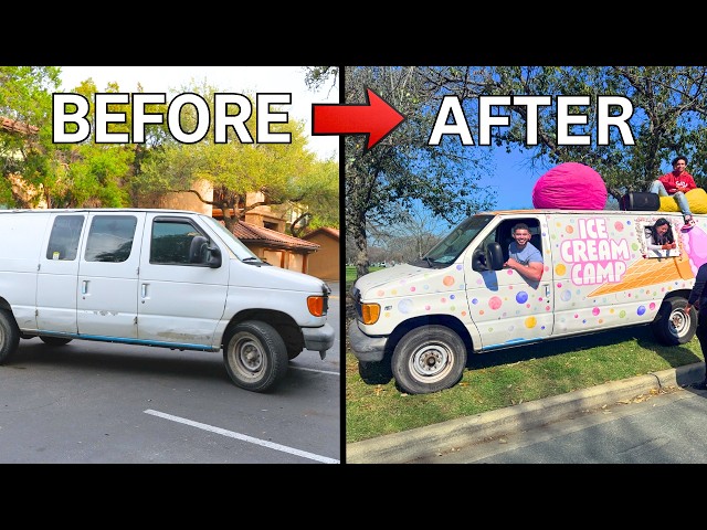 We Turned a Van into an Ice Cream Truck