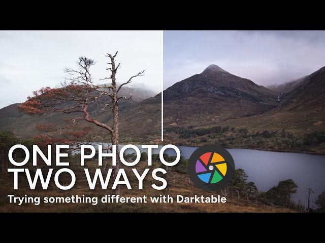 Trying something different with Darktable
