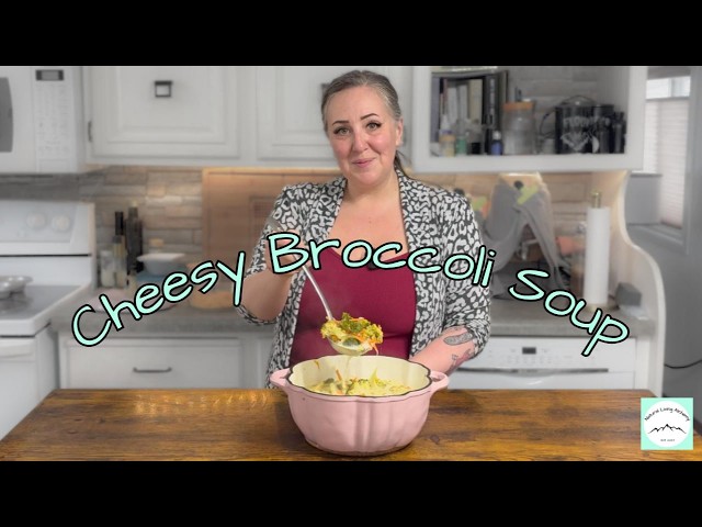 The EASIEST Cheesy Broccoli Soup You'll Ever Make