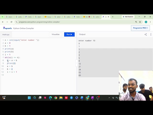 Find Factorial And Fibonacci Series Using Python