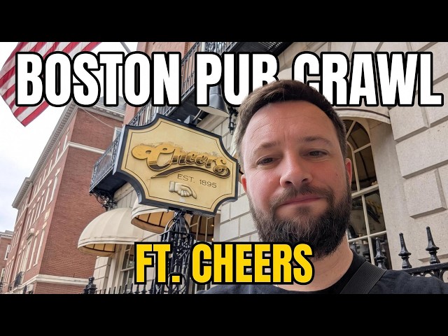 I Drank Boston’s Most ICONIC Bars Dry... and Ended Up at the REAL Cheers Bar