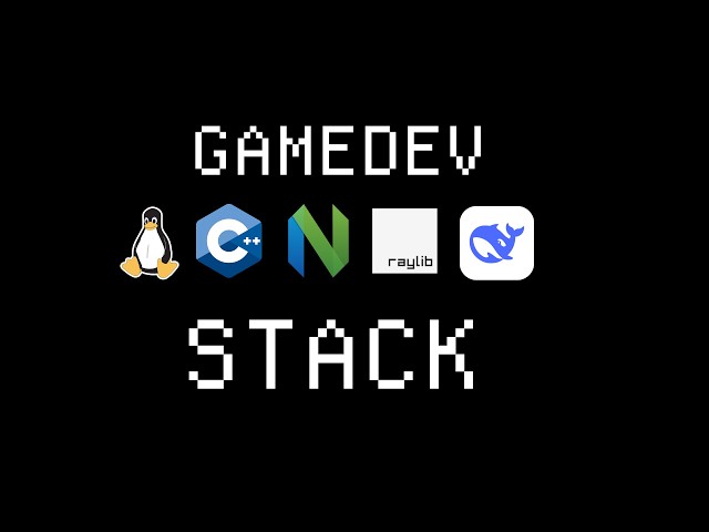 The Ultimate Vibe Coding Gamedev Stack: Linux C++ Neovim Raylib Deepseek