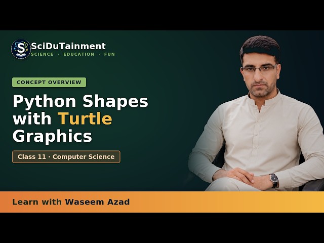 Python Shapes with Turtle Graphics| Concept Overview