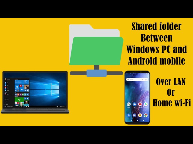 How to Access Windows Folder From Android (Shared folder over LAN/Wi-Fi)
