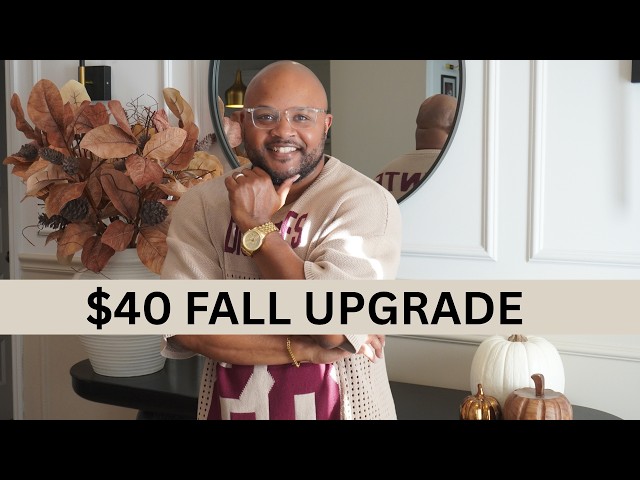 Upgrade Your Fall Entryway for $40