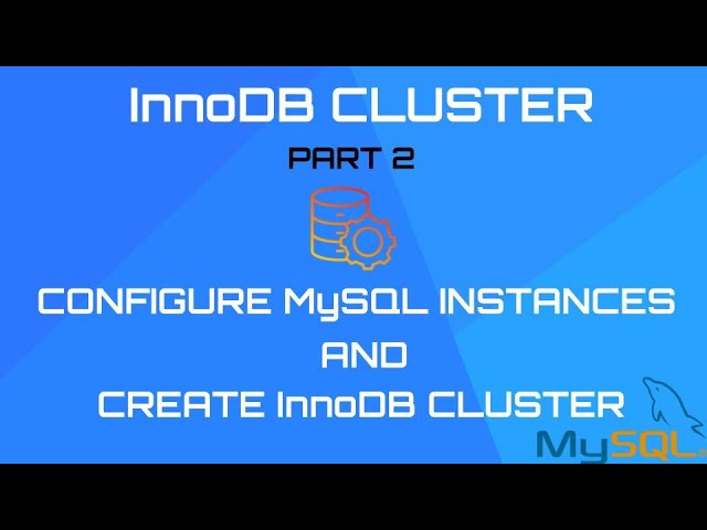 Setup MySQL InnoDB cluster locally using AdminAPI ● MySQL InnoDB Cluster - Part 2 #mysql