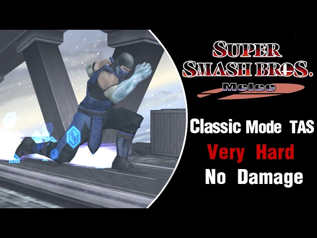 SSBM [TAS] - Sub-Zero Classic Mode (Very Hard, No Damage)