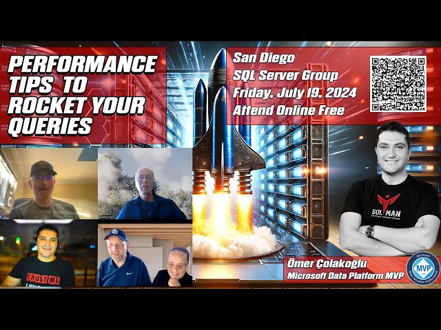 SQL Server Query Optimization Webcast, San Diego SQL Server Group