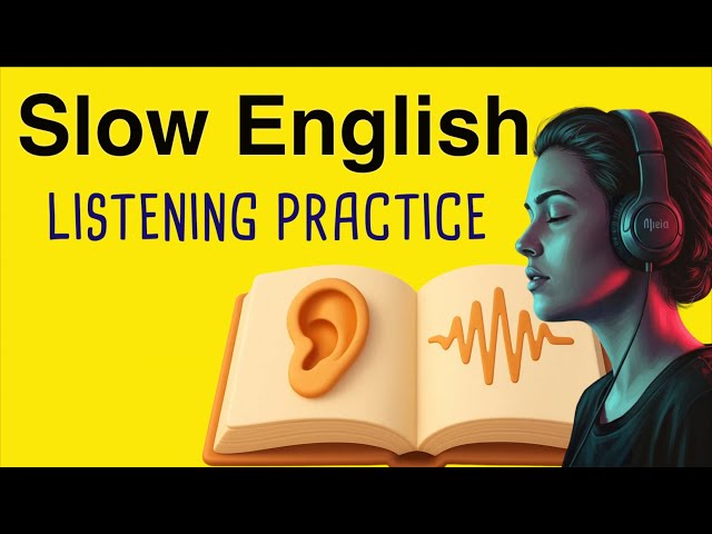 Learn English with Podcast | Slow English Listening & Fluency Practice  | A1 & A2 Shadowing Practice