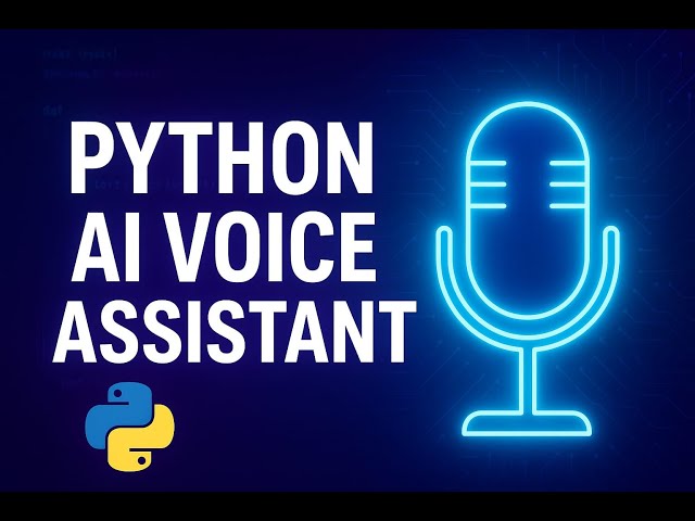 ai voice assistant python Complete Step by Step project Real-Time NLP, API Speech-Recognition
