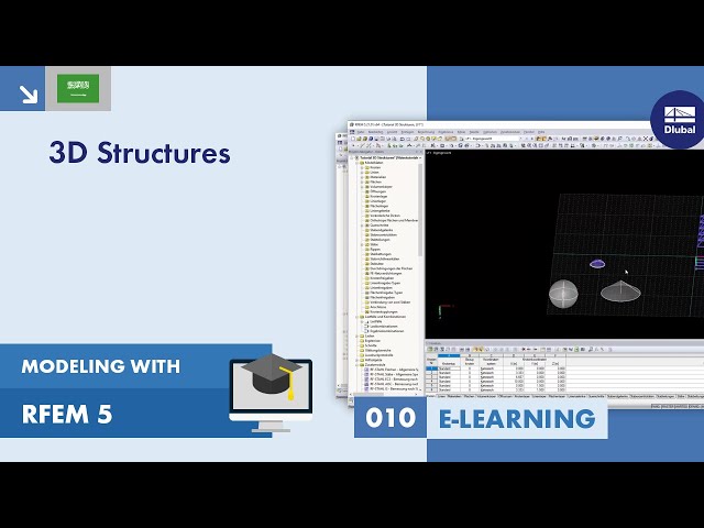 Modeling with RFEM 5 | 010 3D Structures