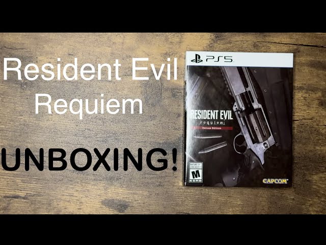 Resident Evil: Requiem Deluxe Edition - UNBOXING!!