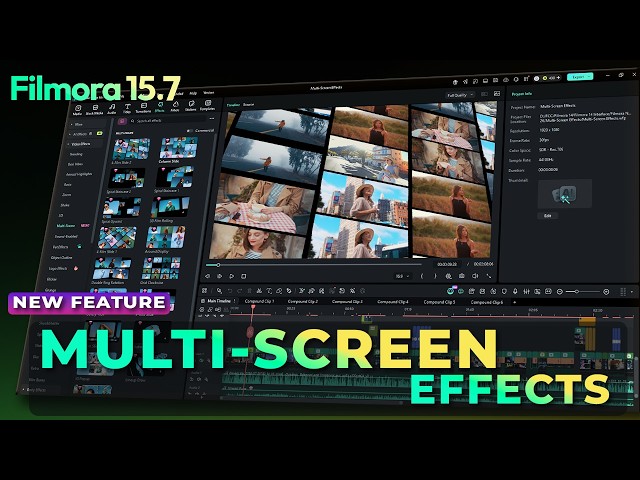 How to Make Multi-Screen Videos in Filmora 15.7