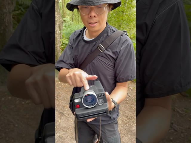 @KaiManWong showing me the new #Polaroid I-2