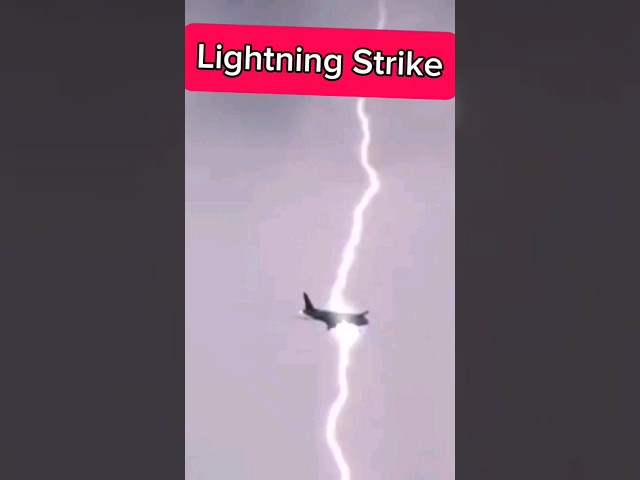 The importance of airplane lightning protection! ✈️🛩 #shorts #airplane #aircraft