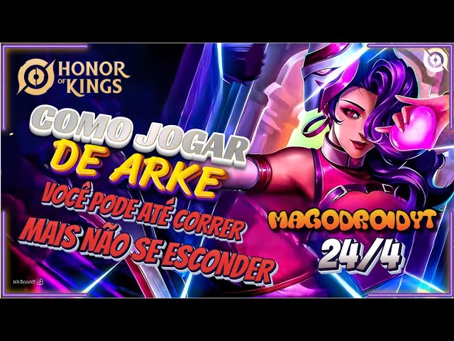 ARKE CORRER NÃO É UMA OPÇÃO - HONOR OF KINGS  #magodroidyt
