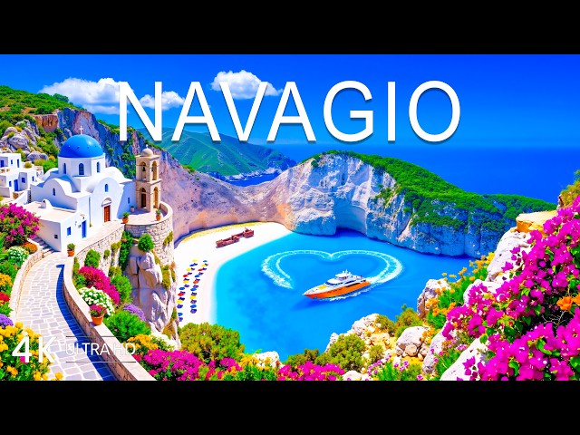 🔥 [4K] Navagio 🇬🇷 Travel in 4K | Shipwreck Beach, Zakynthos & Turquoise Ionian Views